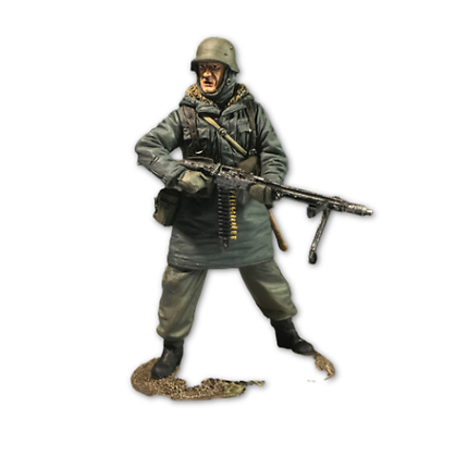 Figurine Waffen SS grenadier MG42