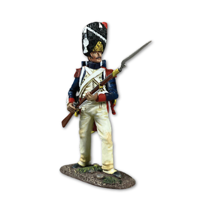 French Imperial Guard Standing Defending