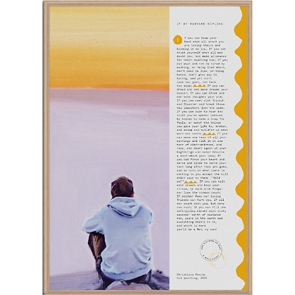 Poster If: "Une histoire au mur"