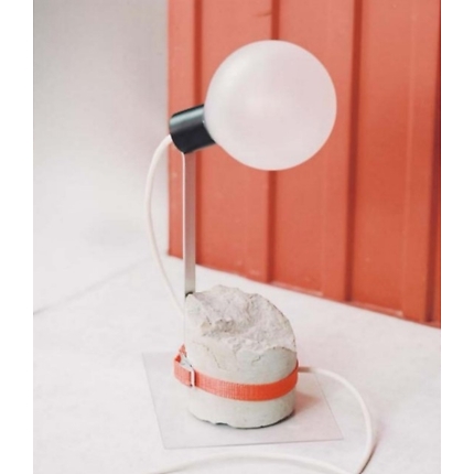 Trani stone lamp - Thomas Delagarde
