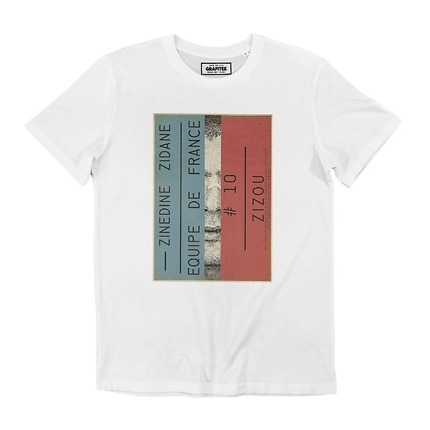 T-shirt Zidane France 98