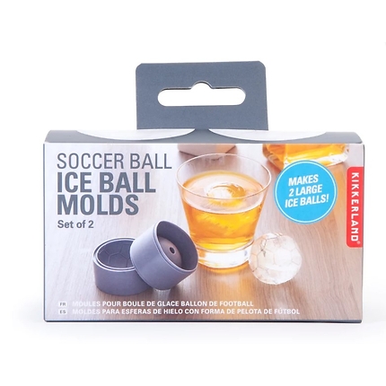 Soccer ice cube mould