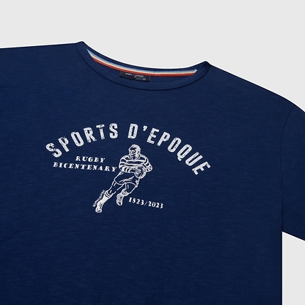 T-shirt Bicentenary Rugby Bleu