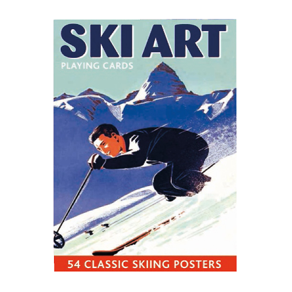 Jeu de cartes Ski Art