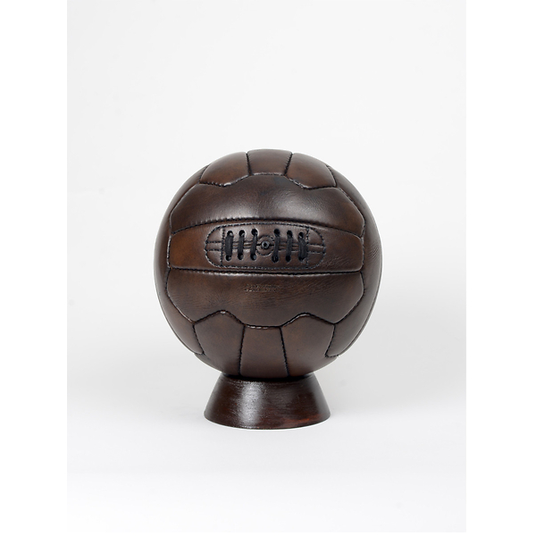 Ballon de football en cuir 1950