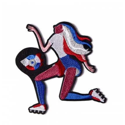 Ecusson Footballeuse Francaise