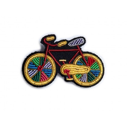 Paradise bicycle brooch