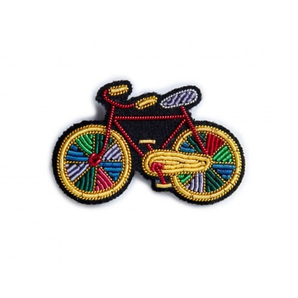 Paradise bicycle brooch