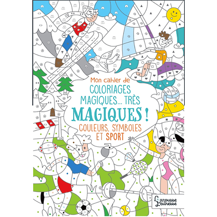 My magic coloring book - Sports
