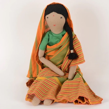 Orange Chachi doll