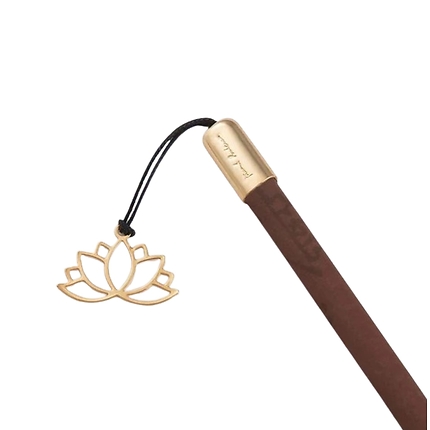 Pencil with charm yoga lotus
