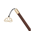 Pencil with charm yoga lotus