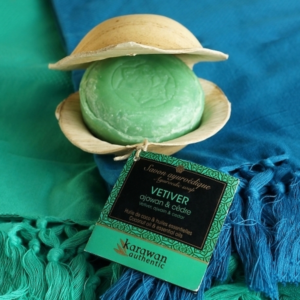 Ayurvedic Vetiver Soap 100G