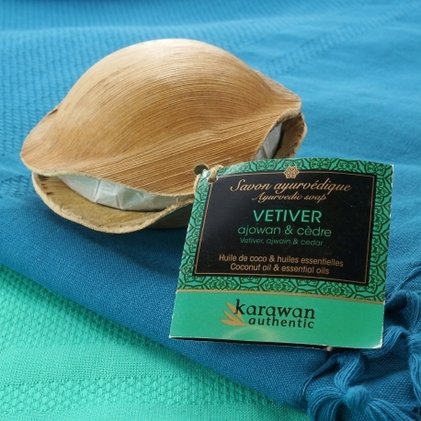 Ayurvedic Vetiver Soap 100G