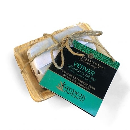 Mini Ayurvedic Vetiver Soap 20G