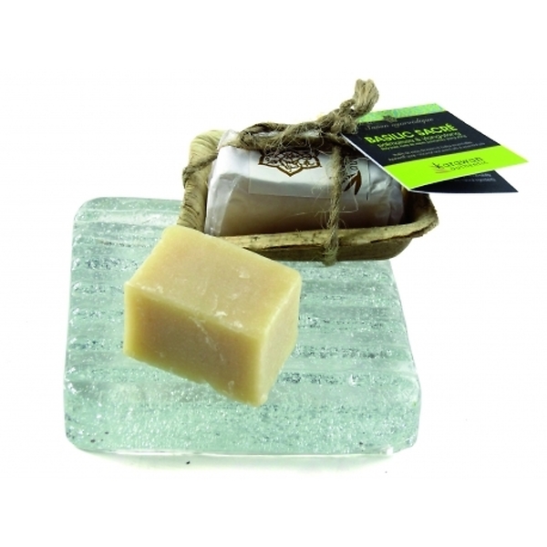 Mini ayurvedic basil soap 20G