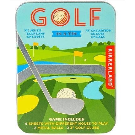 Golf in a tin
