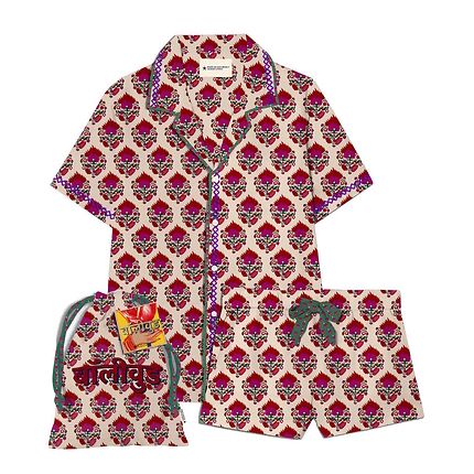 Pyjama "Bollywood superstars" Grande taille