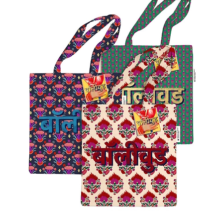 Totes bags "Bollywood superstars"