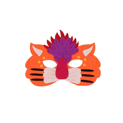 Masque Tigre Jaune