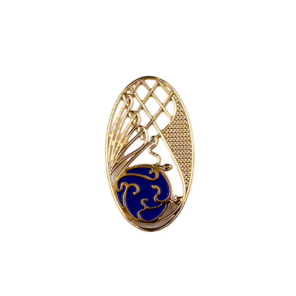 Broche Arabesque Majorelle