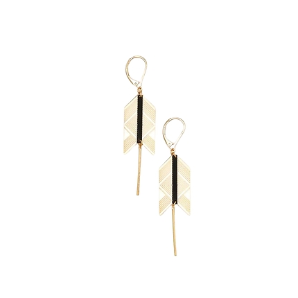 Long earrings Yagasuri