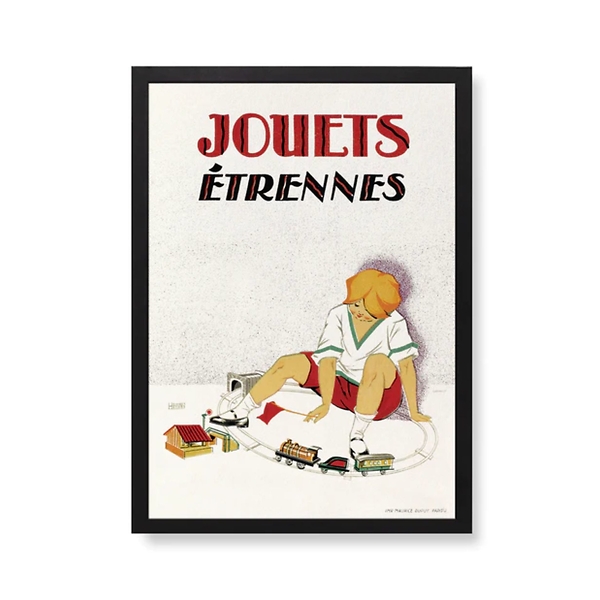 Affiche "Jouets Etrennes"