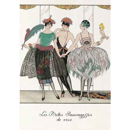 Affiche "Les Belles Sauvagesses De 1920"