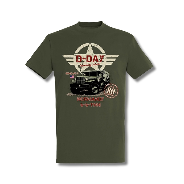 T-shirt Adulte D-Day Dodge WC51