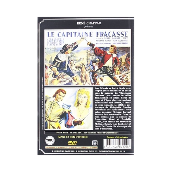 Dvd Le Capitaine Fracasse