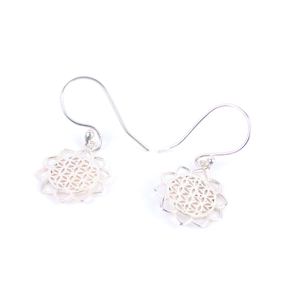 Boucles d'oreilles Fleur De Vie El Puente