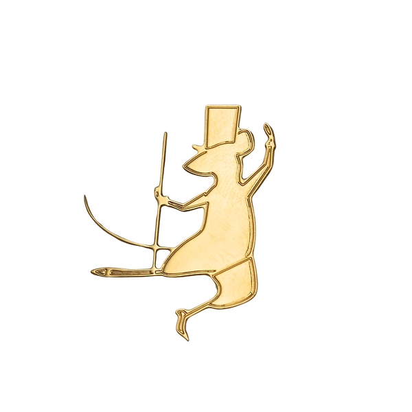 Broche Souris dansante - Exposition Danser