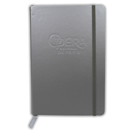 Carnet Elastique Opera Gris