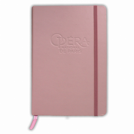 Carnet Elastique Opera Rose