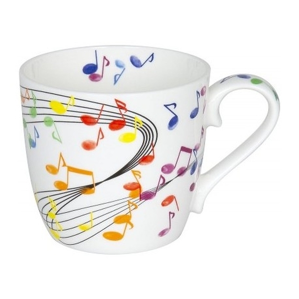 Mug colorés Notes volantes