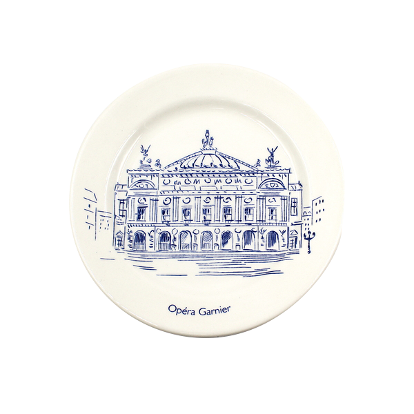 Assiette Mignardise Opéra de Paris Dessin