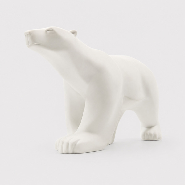 Ours blanc de Pompon petit modèle
