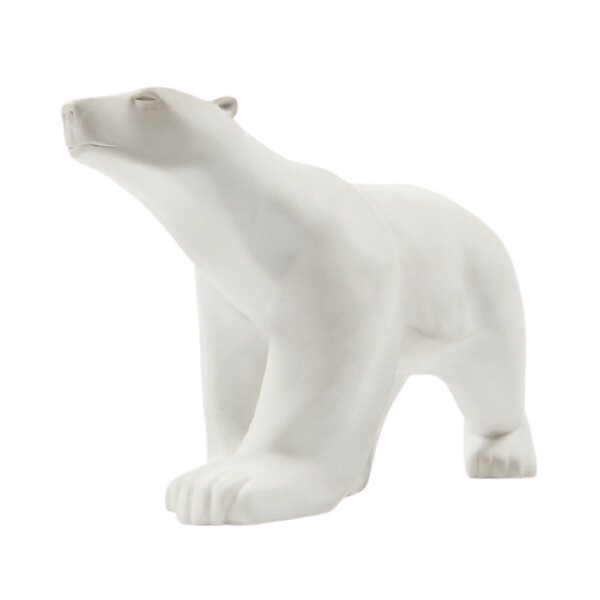 Ours blanc de Pompon petit modèle