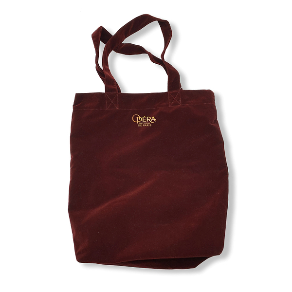 Tote Bag Rouge Velours
