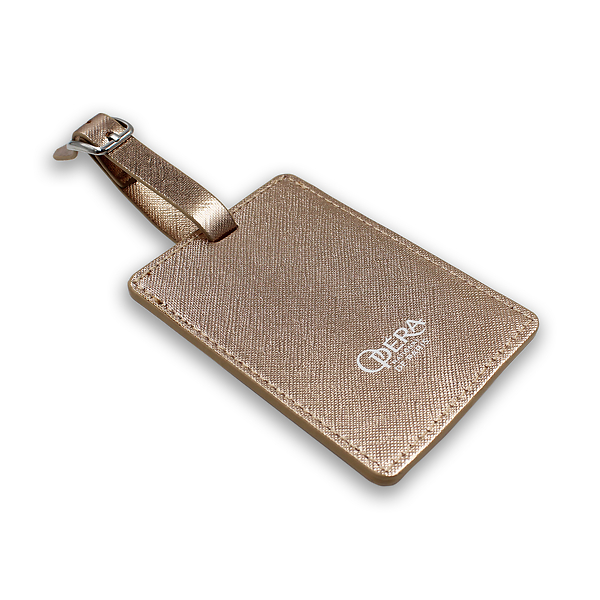 Étiquette bagage Opéra - Or rose