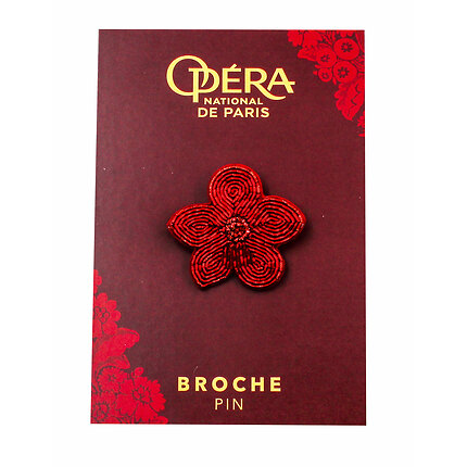 Broche Matte Metallic Flower 2