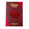 Broche Matte Metallic Flower 2