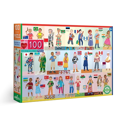 Puzzle de 100 pièces : Enfants Du Monde