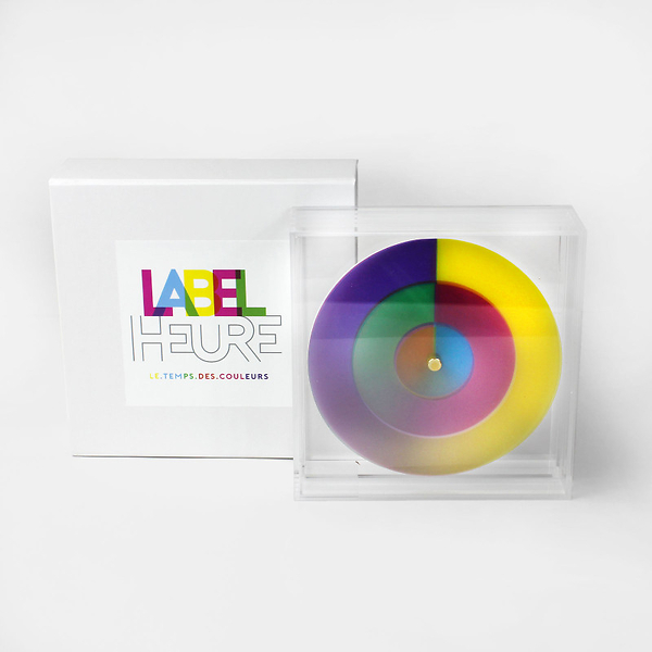 Horloge Label Heure