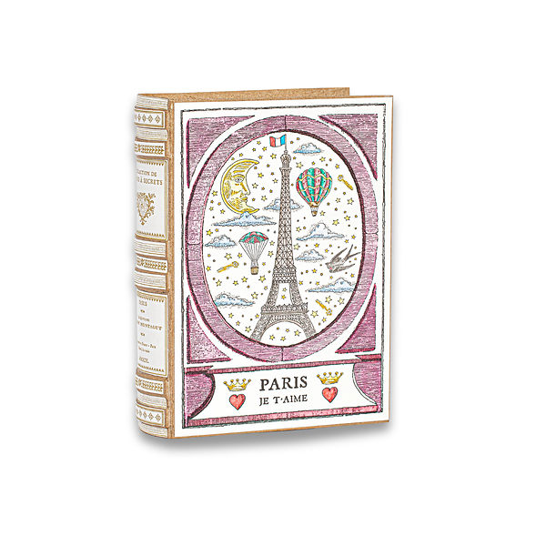 Book A Secret Paris Je T'aime Rose