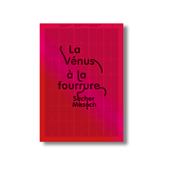 Affiche 59,4x84,1 cm Rose - Vénus à la Fourrure