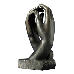 Mains de Rodin La cathédrale