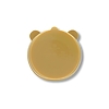 Bol Ours Silicone Moutarde