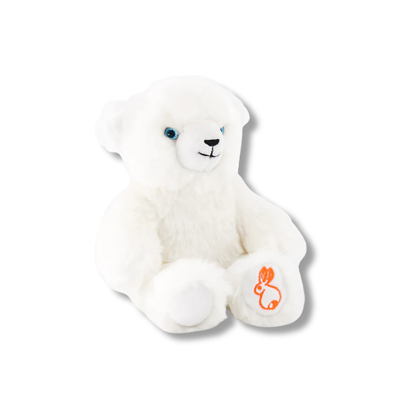 Emile Bear 18 Cm White