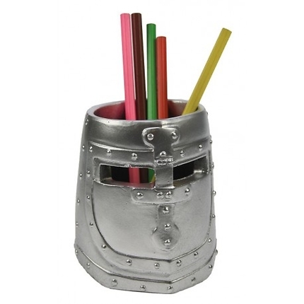 Pencil holder - Medieval helmet